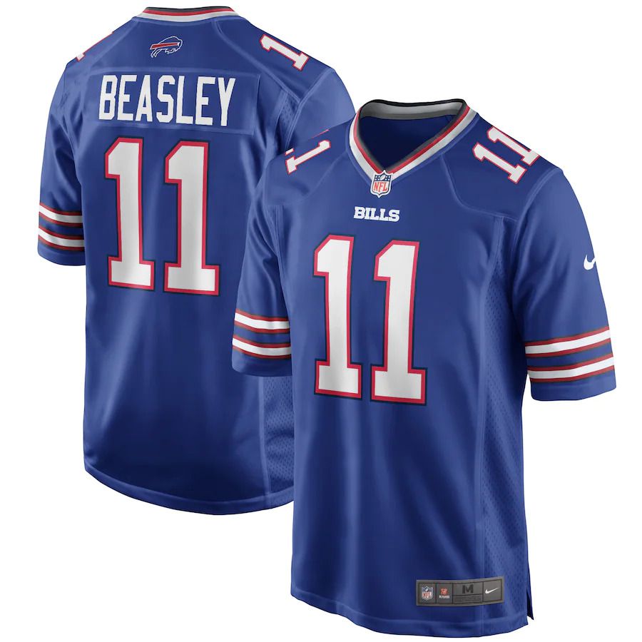 Men Buffalo Bills #11 Cole Beasley Nike Royal Game Player NFL Jersey